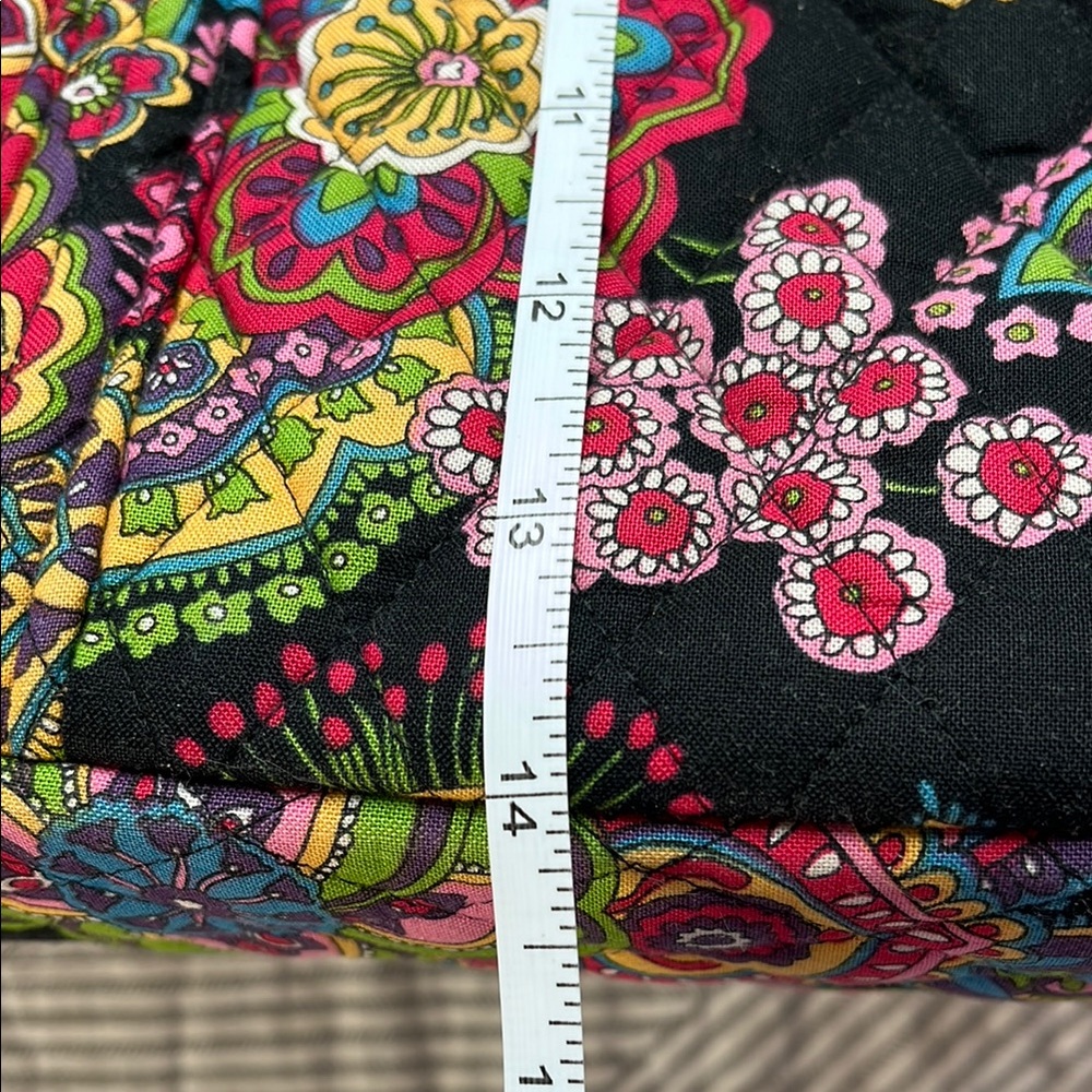 Vera Bradley Vibrant Floral Tote Bag - Picture 7 of 9